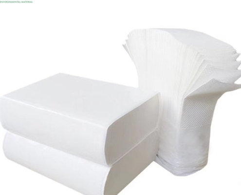100% virgin bamboo pulp tissue paper natural hand paper towel