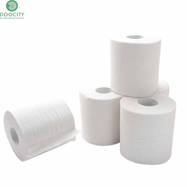 Doocity bamboo toilet paper bathroom tissue 2 ply