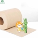 Unbleached packaging bamboo paper toilet roll