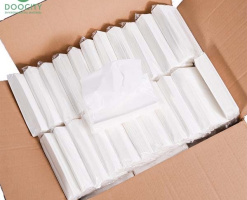 virgin bamboo pulp paper interfold cleaning facial tissue